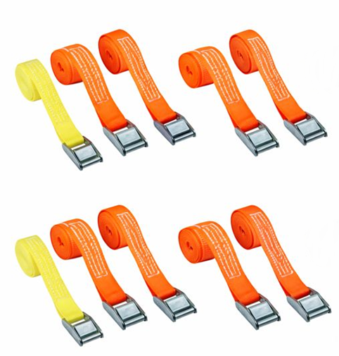 רצועות קשירה מתיחה 10 יחידות 2.5 ס"מ אורך 3 מטר אירופה