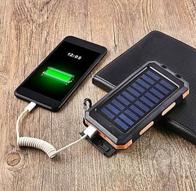 סוללת גיבוי סולארית  20000mah GiantR7