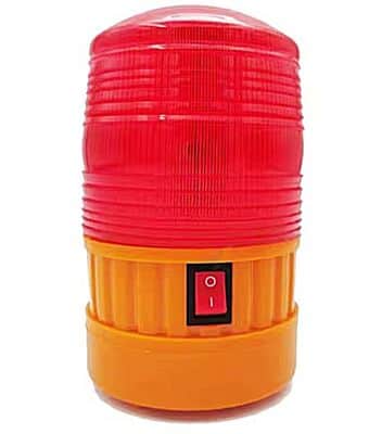 פנס אזהרה מהבהב מופעל סוללות LTD5088