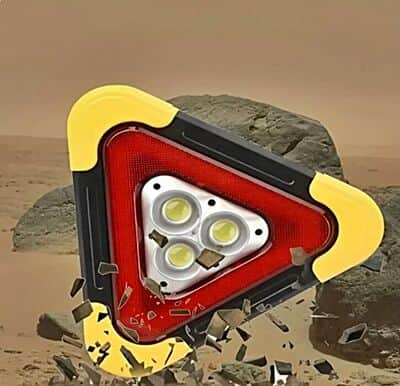 פנס אזהרה משולש נטען GIANT 7710