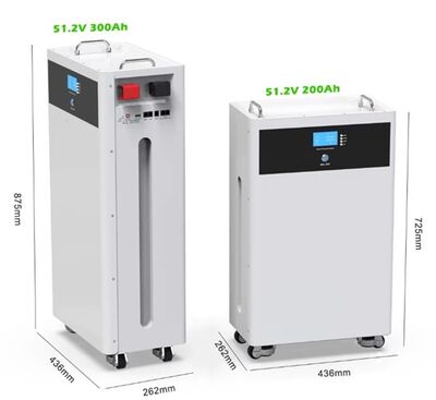 מצבר ליתיום 48V 300AH חכם LiFePO4