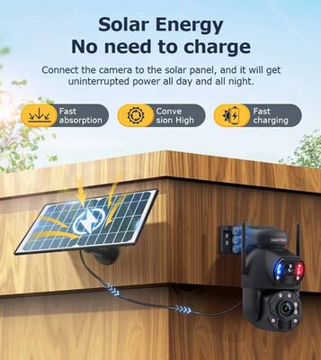 מצלמת אבטחה סלולרית TOWER 100X36 כולל פנל סולארי