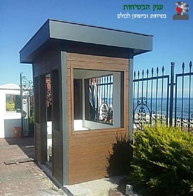 ביתן שמירה PALACE עץ