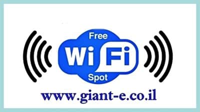 מדבקת WIFI