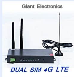 ראוטר סלולרי 3G 4G DUAL SIM תעשייתי