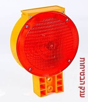 פנס אזהרה מהבהב סוללות GF012