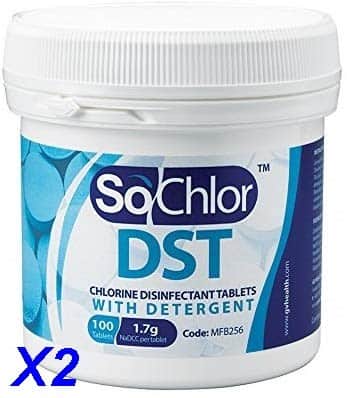 חומר חיטוי SoChlor DST Disinfectant Tablets מחיר ל 2 מארז