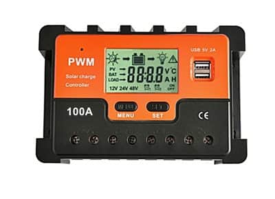 בקר סולארי אלקטרוני 100A