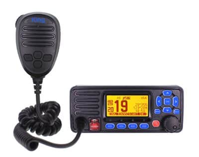 מכשיר קשר ימי נייח כולל GPS דגם KING S84