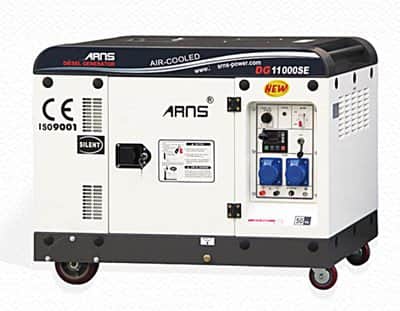 גנרטור סולר 11KVA מושתק קירור אויר