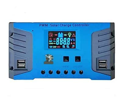 בקר סולארי אלקטרוני 60A 12v 24v 48v