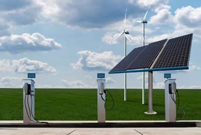 עמדת טעינה לרכב חשמלי סולארית 7.5 Kw