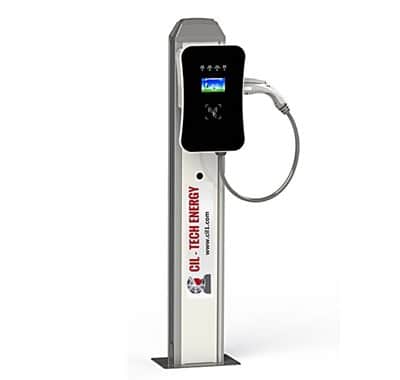 עמדת טעינה מסחרית חכמה לרכב חשמלי CILTEC 22 Kw