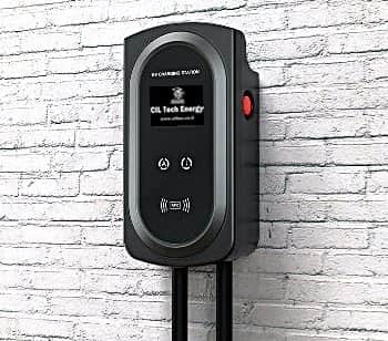 עמדת טעינה לרכב חשמלי 11 Kw + מסך LCD חכם CILTEC15