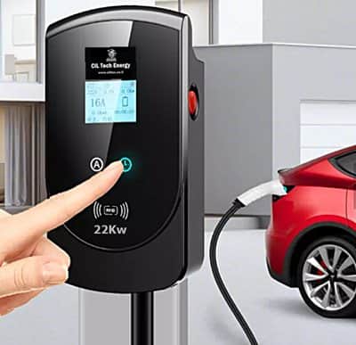 עמדת טעינה לרכב חשמלי 22 Kw + אפליקציה CILTEC19