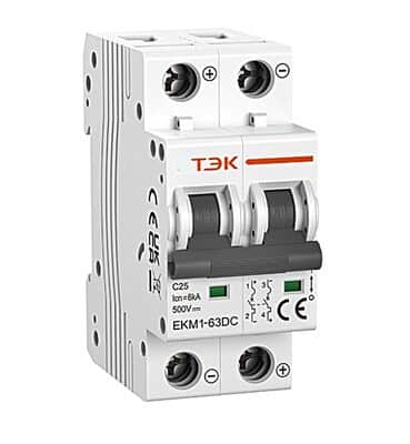 מפסק אוטומטי DC Circuit Breaker 63A